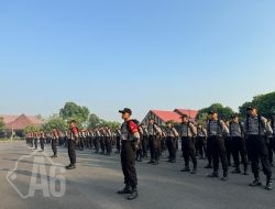 Serasa di Akademi Internasional, Komando Roll Call Begin Menggema di Apel Siswa Bintara SPN Polda Jatim