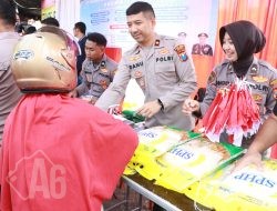 Sinergi Polres Gresik dan Bulog Hadirkan Gerakan Pangan Murah, Tekan Harga Beras Jelang HUT RI ke-80