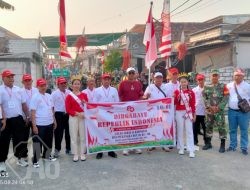 Jalan Sehat Peringati HUT Kemerdekaan RI ke – 80 Dusun Glintung, Desa Kepatihan Memupuk Kebersamaan
