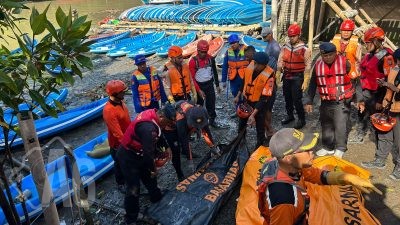 Tim SAR Ditpolairud Polda Bali Temukan Empat Perempuan Korban Banjir