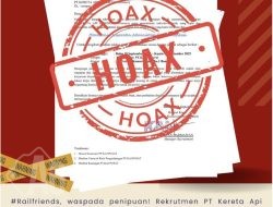KAI Daop 8 Surabaya Imbau Masyarakat Waspada Penipuan Rekrutmen, Tegaskan Proses Resmi Hanya di e-recruitment.kai.id