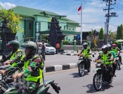 Wujudkan Wilayah Aman dan Kondusif, Kodim 0817/Gresik Bersama Banser Sinergikan Patroli Kamtibmas