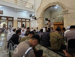 Polres Probolinggo Safari Jum’at Wujudkan Kemitraan yang Solid dan Lingkungan Kondusif