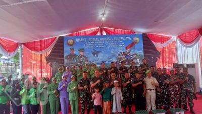 Kasrem 084/Bj Hadiri Baksos Peringati HUT ke-80 TNI, Wujudkan TNI Dekat dengan Rakyat