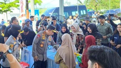 Jaga Stabilitas Pangan, GPM Polri Salurkan 6 Ton Beras SPHP di Pebelan Semarang