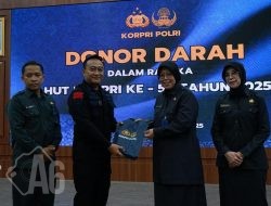 Kabid Kesjas Korbrimob Polri Pimpin Kegiatan Donor Darah Peringati HUT Ke-54 KORPRI Polri Tahun 2025