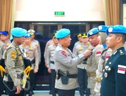 Wakapolri Pimpin Upacara Purna Tugas 139 Personel Kontingen Garuda Bhayangkara, Tegaskan Komitmen Indonesia Dukung Perdamaian Dunia