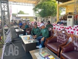 Kasrem 084/Bhaskara Jaya Hadiri Kejuaraan Kerapan Sapi Piala Presiden di Bangkalan