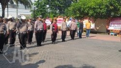 Giat Rutin Apel Pagi Polsek Pakal Ciptakan Situasi Aman dan Kondusif
