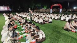 Kebersamaan Warnai Malam Persami KKRI Wilayah Kodim 0817/Gresik