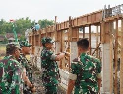 Danrem 084/Bhaskara Jaya Tinjau Pembangunan Koperasi Merah Putih di Sidoarjo dan Gresik