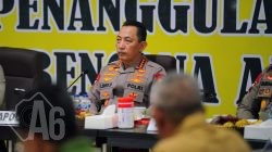 Kapolri Pimpin Rakor Bencana dengan Forkopimda Sumut, Bahu Membahu Tangani Bencana
