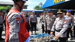 Polri Gelar Apel Pergeseran Pasukan, Tegaskan Komitmen Percepatan Bantuan Bencana