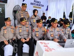 Wakapolri Tinjau Posko Antemortem DVI di Sumatera Barat, Pastikan Proses Identifikasi Korban Berjalan Optimal