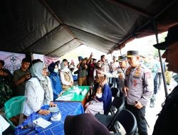 Tinjau Pengungsian di Aceh Tengah, Kapolri Tekankan Percepatan Perbaikan Akses hingga Distribusi Bantuan