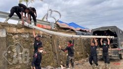 Wujud Kepedulian Nyata untuk Masyarakat, Brimob Polri Bangun MCK Umum di Kuala Simpang, Aceh