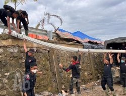 Wujud Kepedulian Nyata untuk Masyarakat, Brimob Polri Bangun MCK Umum di Kuala Simpang, Aceh