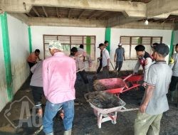 Polri dan Warga Bersinergi Pulihkan Pascabanjir di Pidie Jaya