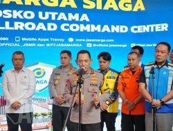 Kapolri dan Menhub Tinjau Kesiapan Pengamanan Nataru di JMTC Bekasi