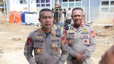 Polri Terus Kebut Pembangunan Sumur Bor di Berbagai Fasilitas Umum di Aceh Tamiang