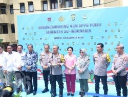 Wakapolri Pimpin Groundbreaking 436 SPPG Serentak, Dukung Program Makan Bergizi Gratis
