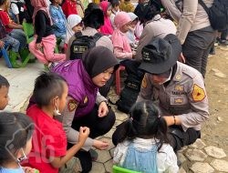 Datang untuk Mengabdi, Hadir untuk Menyembuhkan: 9 Taruna Akpol dan SSDM Polri Laksanakan Trauma Healing Perdana di Aceh Tamiang
