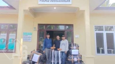 Polri Salurkan Bantuan Obat, BMHP, dan Vaksin Tetanus ke Jajaran Wilayah Barat Aceh
