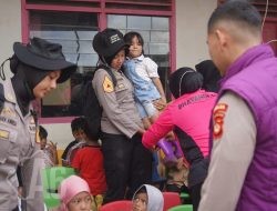 Taruni Akpol Gelar Trauma Healing bagi Siswa TK Bhayangkari Terdampak Banjir di Aceh Tamiang