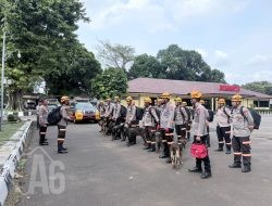 Den K9 SAR Ditpolsatwa Korsabhara Baharkam Polri Siap Perkuat Penanganan Bencana Longsor di Cisarua, Bandung Barat