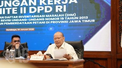 Tingkatkan Perlindungan Petani, Komite II DPD RI Susun DIM