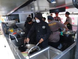 Hari ke-6 Latsitardanus 2026, Taruna Akpol Masak di Dapur Lapangan untuk Ratusan Warga Aceh Tamiang