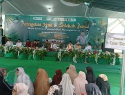 Ratusan Warga Hadiri Pengajian Umum, Haul dan Sedekah Bumi Buyut Sentono di Masangan