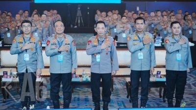 Beri Arahan di Rapim Polri, Kapolri Tegaskan Dukung-Kawal Penuh Program Pemerintah