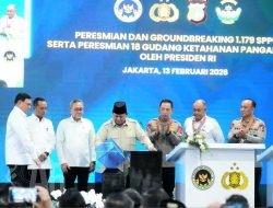 Presiden Prabowo Anugerahkan Bintang Jasa Dan Satyalancana Wira Karya Kepada Penggerak MBG Dan Rantai Pasok SPPG Polri