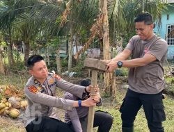 Mahasiswa STIK Angkatan 83 Bangun Sumur Bor untuk Warga Aceh Utara, Kapolres: Wujud Nyata Kepedulian Polri