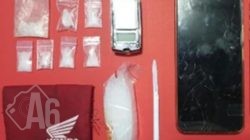 Polres Pelabuhan Tanjung Perak Tangkap Seorang Pengedar dan Sita 7 Poket Sabu Siap Edar
