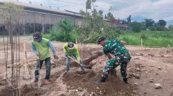 Babinsa Kawal Pembangunan Koperasi Merah Putih, Wujudkan Kemandirian Ekonomi Desa