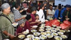 Merajut Kebersamaan, Polres Pelabuhan Tanjung Perak Buka Bersama Insan Pers dan Santuni Anak Yatim