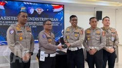 Korlantas Polri Perkuat Digitalisasi Penegakan Hukum Lalu Lintas Dengan ETLE Mobile Handheld di Polda Kalsel