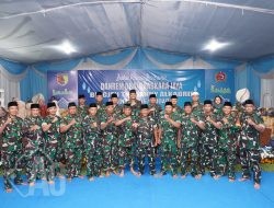 Danrem 084/Bhaskara Jaya Buka Puasa Bersama dan Santuni Anak Yatim di Kodim 0816/Sidoarjo