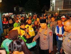 Momen Kapolri Interaksi-Serap Aspirasi Ojol di Kedai Ado Presisi