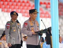 Pimpin Apel Ojol-Buruh di Sumsel, Kapolri Tekankan Jaga Persatuan hingga Stabilitas Nasional