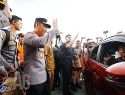 Tinjau Kalikangkung, Kapolri Pastikan Pelayanan hingga Rekayasa Lalin Optimal Hadapi Mudik