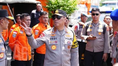 Polri Siagakan 5 Kapal di Jalur Strategis Nasional, Personel Disiapkan Antisipasi Kontinjensi Kecelakaan Laut Jalur Mudik 2026