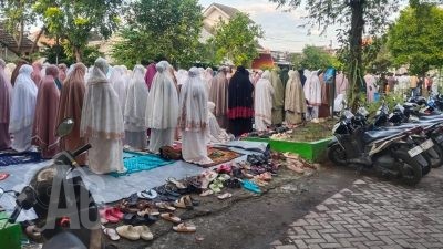 Pemantauan dan Pengamatan 4 Lokasi Tempat Pelaksanaan Sholat Idulfitri 1447H, 2026 M di Wilayah Hukum Polsek Pakal