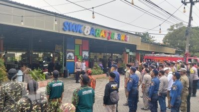 Apel 3 Pilar Kecamatan Pakal Bersama Ormas Dalam Rangka Pengamanan Malam Takbiran 2026, 1 Syawal 1447 H