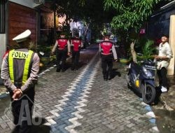 Apel Malam Lanjut Patroli KRYD Personil Pos Pam SWK Polsek Pakal