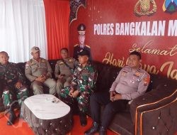 Koramil 0829-07/Labang Laksanakan Pengamanan Pos Pelayanan Idul Fitri 1447 H di Sendang Dajjah