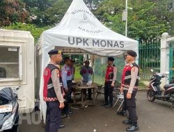 Jaga Nadi Ibu Kota, Detasemen Perintis Baharkam Polri Gelar Pengamanan Strong Point dan Patroli Dialogis di Titik Vital Jakarta