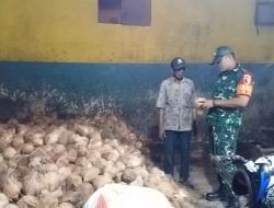 Komsos Babinsa, Perkuat Sinergi dan Dukung Usaha Kelapa Warga Pekalingan